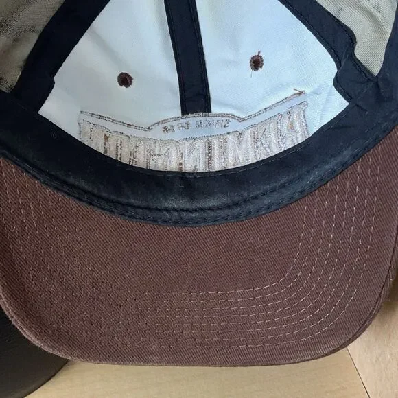 Vintage Remington Camouflage Hunting Adjustable Strapback Hat Cap Rare - Picture 9 of 11